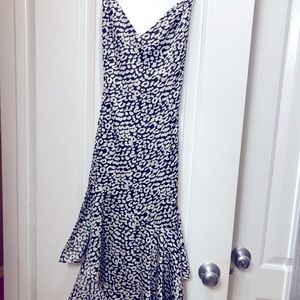 Slip cross back dress